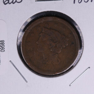 1851 Liberty Head Large Cent. Affordable Collectible Coin. Store # 09588