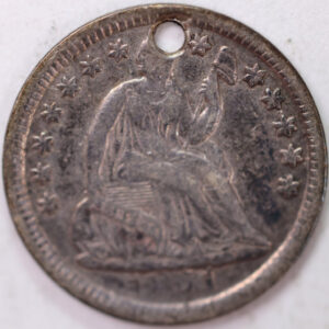 1851, Seated Half Dime, Extra Fine Circulated Coin, Store #h851.01