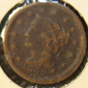 1852 Large Cent, Affordable Circulated Coin, Store #242403