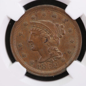 1852 Large Cent,. Affordable Collectible Coins. Store #120613
