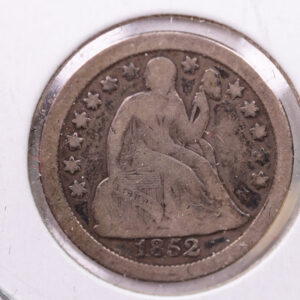 1852-O Seated Liberty Silver Dime., Fine., Store Sale #19039