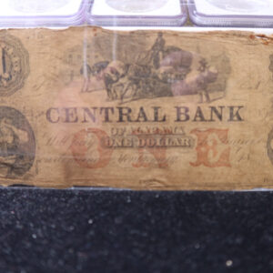 1856 Alabama Obsolete Currency, Store Sale 093003