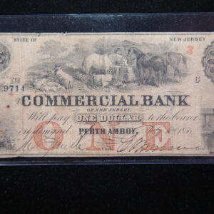 1856 New Jersey, Obsolete Currency, Store Sale 093021