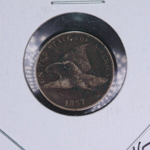 1857 Flying Eagle Small Cent. Affordable Collectible Coin. Store # 09619