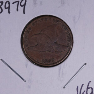 1857 Flying Eagle Small Cent. Affordable Collectible Coin. Store # 09620