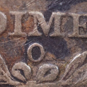 1857-O Seated Liberty Silver Dime., V.F., Store Sale #19060