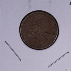 1858 Flying Eagle Small Cent, Large Letters. Affordable Collectible Coin. Store # 09626