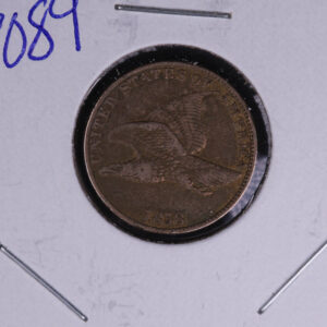 1858 Flying Eagle Small Cent, Large Letters. Affordable Collectible Coin. Store # 09634