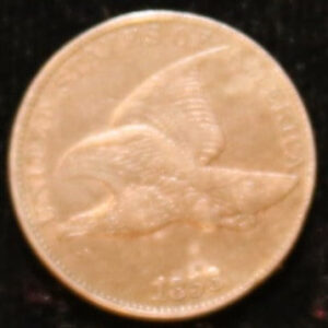 1858 Small Cent Flying Eagle Let, Nice Fine Details, Store #242452