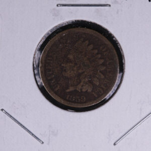 1859 Indian Head Small Cent. Affordable Collectible Coin. Store # 09637