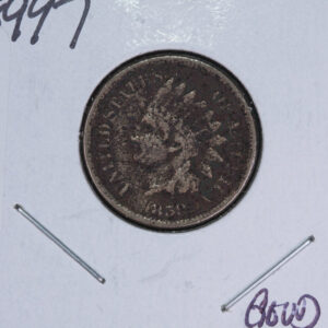 1859 Indian Head Small Cent. Affordable Collectible Coin. Store # 09646