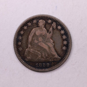 1859-O Seated Liberty Half Dime., X.F., Store Sale #18919