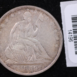 1859-O Seated Liberty Half Dollar, Affordable Collectible Circulated Coin, Store #14196