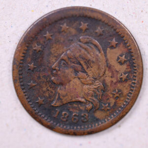 1861-64., Civil War Token., Circulated Condition., Store#0996