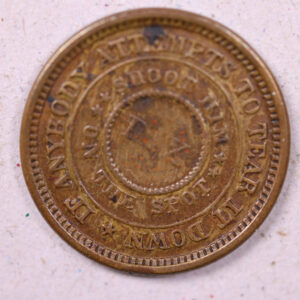 1861-64., Civil War Token., Circulated Condition., Store#0999