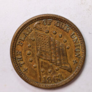 1861-64., Civil War Token., Circulated Condition., Store #1956