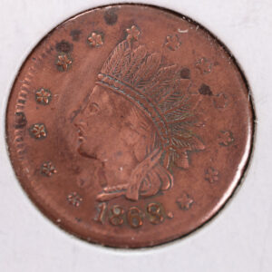 1861-64 Civil War Tokens., Civil War Era Coin., Circulated., Store #1964