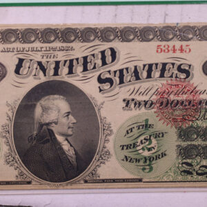 1862 $2, Legal Tender Note., PCGS XF-40., Store #0806
