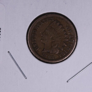 1862 Indian Head Small Cent. Affordable Collectible Coin. Store # 09669