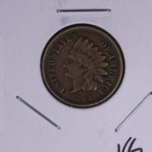 1862 Indian Head Small Cent. Affordable Collectible Coin. Store # 09672