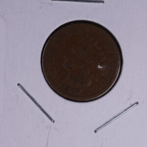1867 Indian Head Small Cent. Affordable Collectible Coin. Store # 09710
