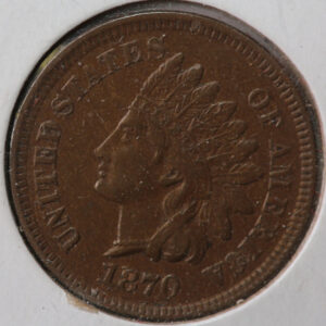 1870 Indian Head Cent, Misplaced Date Error FS-01-1870-302, Store #83107