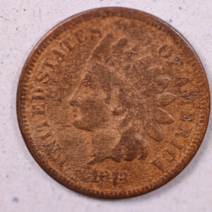 1873 Indian Head Cents., Very Good Details., Store#0965