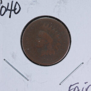 1873 Indian Head Small Cent. Affordable Collectible Coin. Store # 09720
