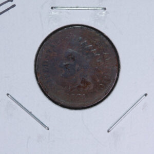 1874 Indian Head Small Cent. Affordable Collectible Coin. Store # 09728