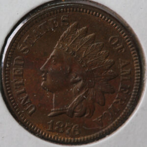 1876 Indian Head Cent, Gem Uncirculated Coin., Store #83117