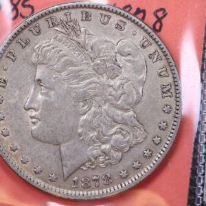 1878 Morgan Silver Dollar, Reverse of 1879, 7 Tail Feather, Store #14038