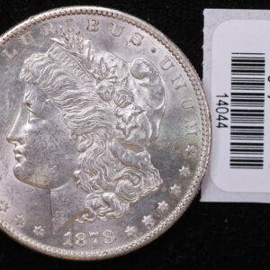 1878-S Morgan Silver Dollar, Affordable Uncirculated Coin, Store #14044
