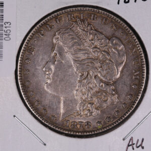 1878-S Morgan Silver Dollar, Nice Eye Appealing, Circulated Coin. #04513
