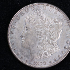 1878-S Morgan Silver Dollar. Un-Circulated Gem BU. Store #23080422