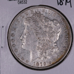 1879 Morgan Silver Dollar, Extra Fine, Circulated Condition, #04532