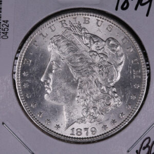 1879 Morgan Silver Dollar, Gem Original Mint Luster, UN-Circulated, #04524