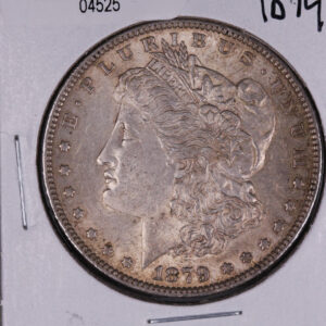 1879 Morgan Silver Dollar, Nice Eye Appeal, About UN-Circulated, #04525