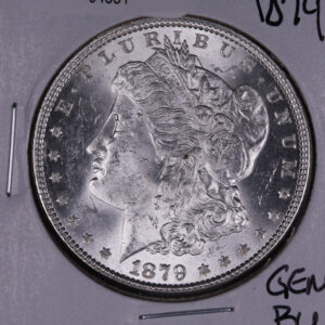 1879 Morgan Silver Dollar, Nice Eye Appeal, UN-Circulated Condition, #04531