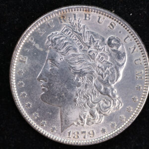 1879 Morgan Silver Dollar. Nice Un-Circulated Coin. Store #23080425