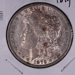 1879 Morgan Silver Dollar, Very Fine Plus Circulated, Condition, Store #04541
