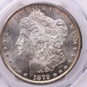 1879-S Morgan Silver Dollar, Large Circulated Affordable Coin Store Sale #0352148