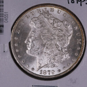 1879-S Morgan Silver Dollar, UN- Circulated Coin, Store #04551