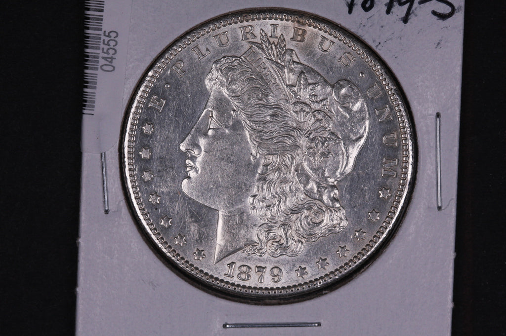 1879-S Morgan Silver Dollar, UN-Circulated Coin, Store #04555