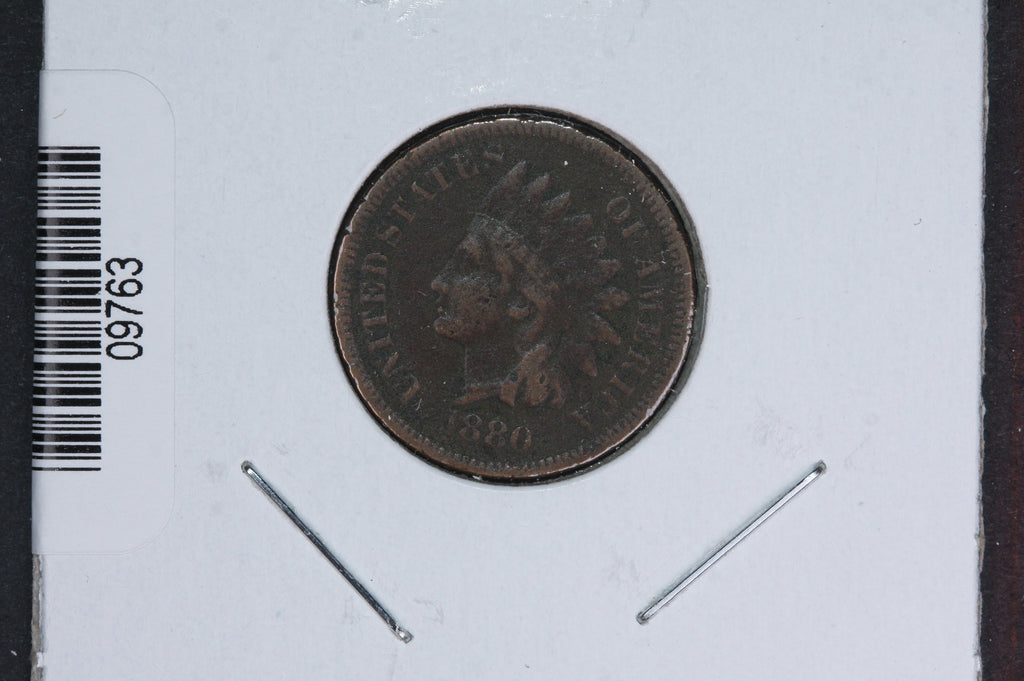 1880 Indian Head Small Cent. Affordable Collectible Coin. Store # 09763