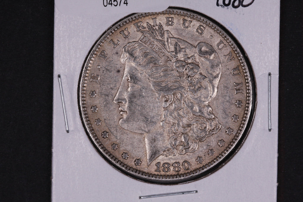 1880 Morgan Silver Dollar, Circulated Coin, Store #04574