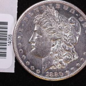 1880-S Morgan Silver Dollar, Affordable Circulated Coin, Store #14068