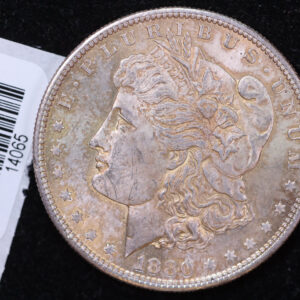 1880-S Morgan Silver Dollar, Affordable Uncirculated Coin, Store #14065