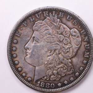 1880-S Morgan Silver Dollar, Large Circulated Affordable Coin Store Sale #0352124