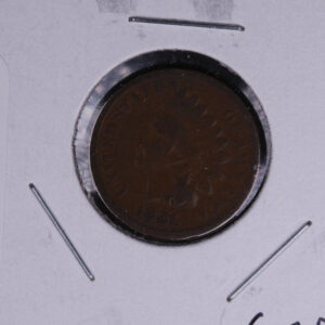 1881 Indian Head Small Cent. Affordable Collectible Coin. Store # 09769