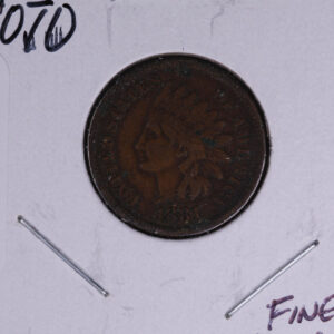 1881 Indian Head Small Cent. Affordable Collectible Coin. Store # 09773